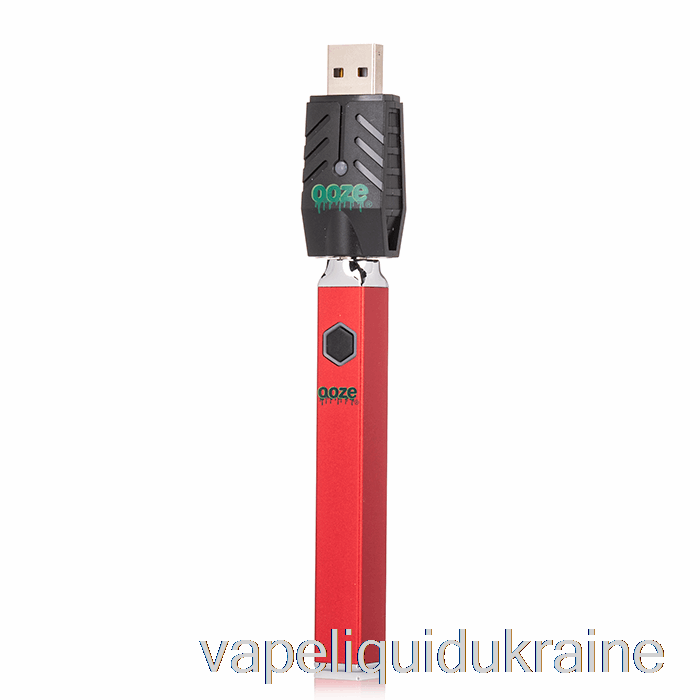 Vape Ukraine Ooze Quad Flex Temp 500mAh Battery Red
